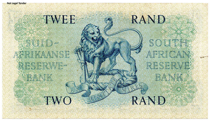 1962 South Africa Type 4 G Rissik First Issue R2