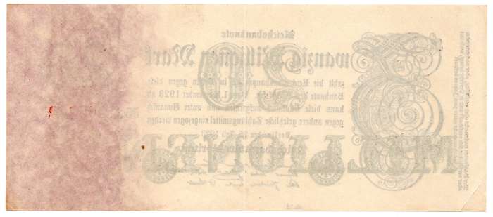 1923 German Berlin Reichsbanknote 20 Million Mark, Pair of Serial Number Varities Pick#97b