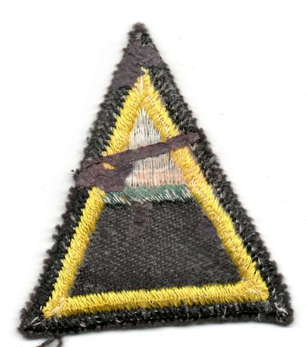 South African Infantry, A Coy Insignia, Cloth Patch 50mm x 53mm