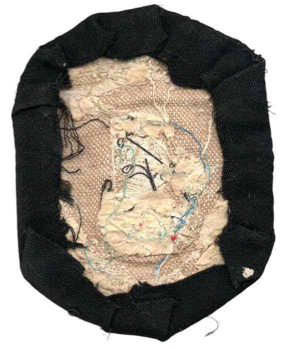 Suspected Namibian (South West Africa) Bullion-Wire Oryx (Gemsbok) Crest Badge/patch Queens Area