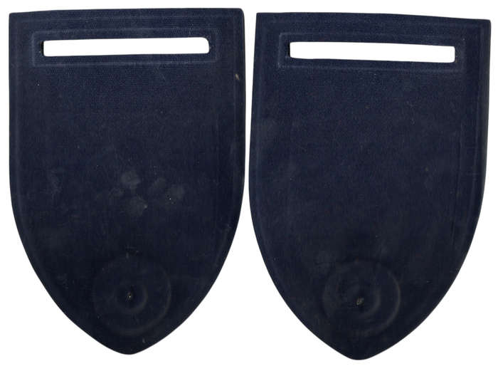 Pair of South Africa Western Cape Law Enforcement S.D.R R.S.C Rubberised Cloth Shoulder Flashes 87mm