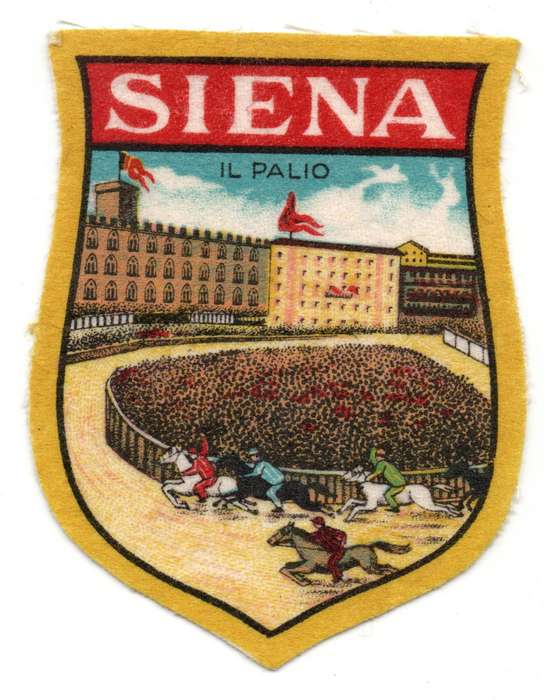 Palio Siena Cloth Flash 64mm x 82mm
