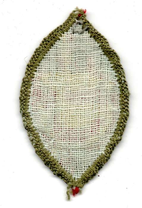 Vintage Boy Scouts 1st Class Khaki Woven cloth Badge 32mm x 53mm