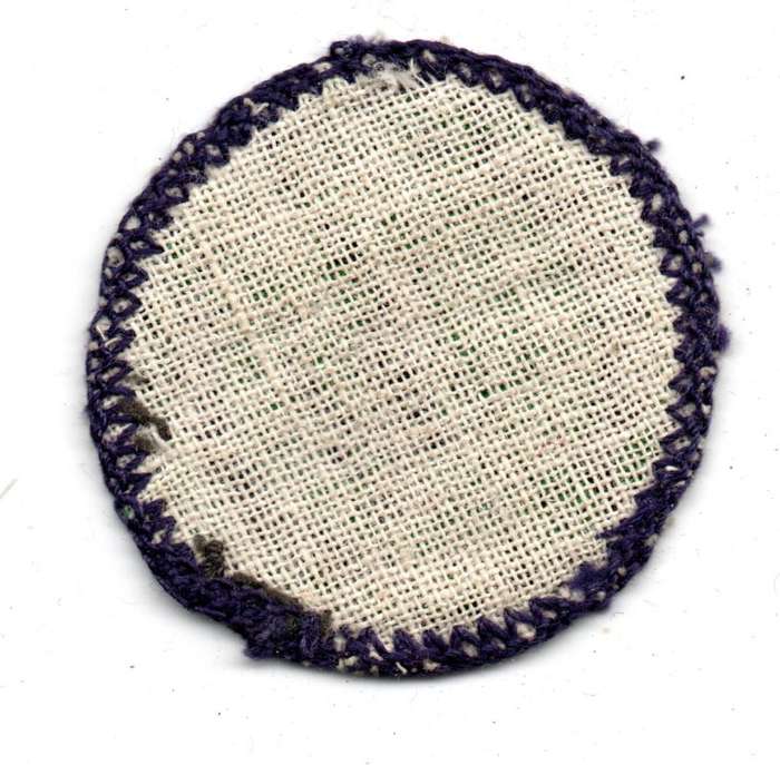 Vintage Girl Guides, Guide Interest Badge: Gymnast Cloth Badge 42mm