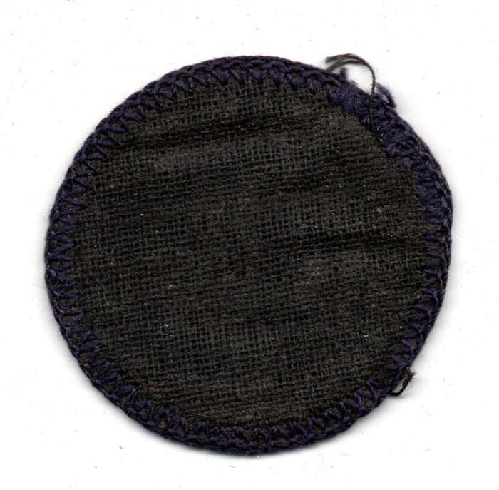 Vintage Girl Guides, Guide Interest Badge: Laundress Cloth Badge 41mm