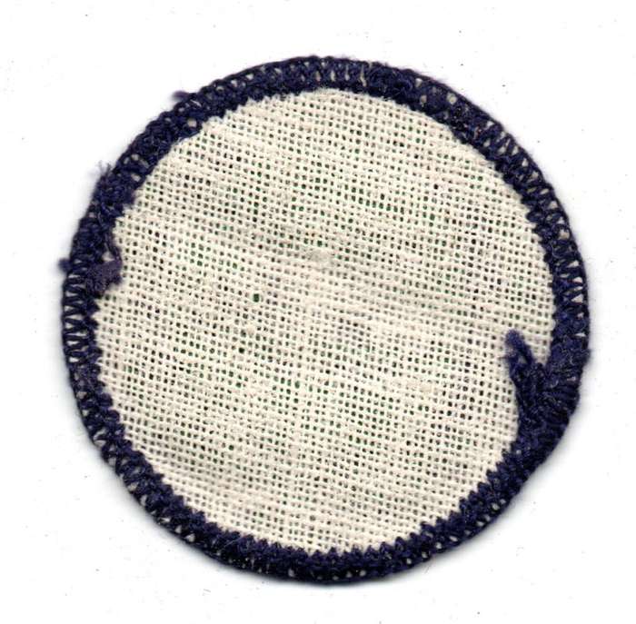 Vintage Girl Guides, Guide Interest Badge: Hostess Cloth Badge 41mm