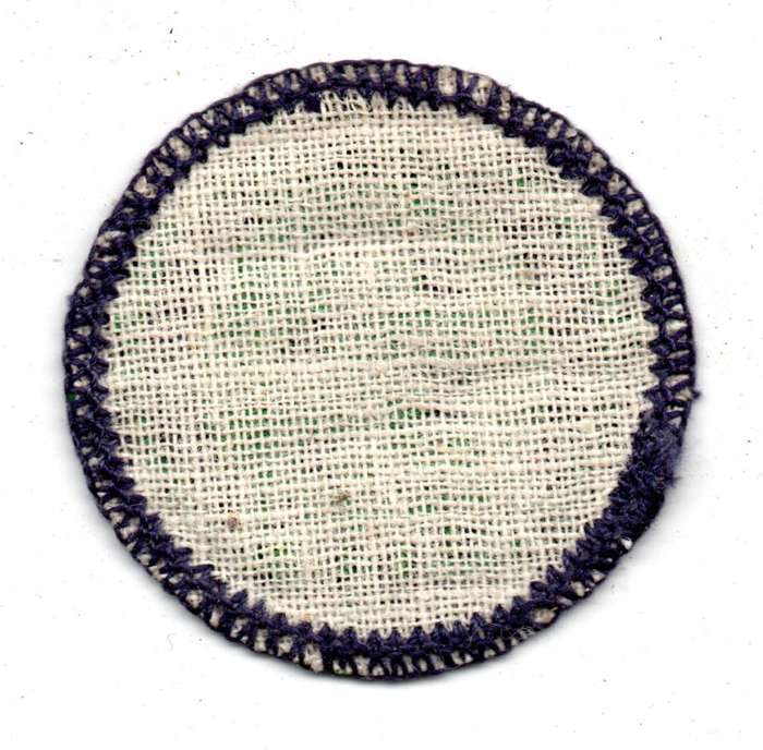 Vintage Girl Guides, Guide Interest Badge: Fitness Nurse Cloth Badge 42mm