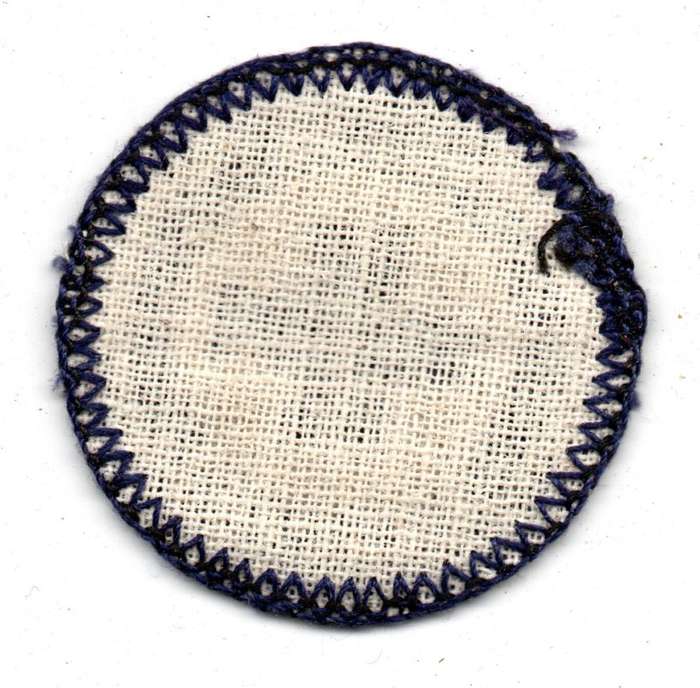 Vintage Girl Guides, Guide Interest Badge: Child Nurse Cloth Badge 42mm