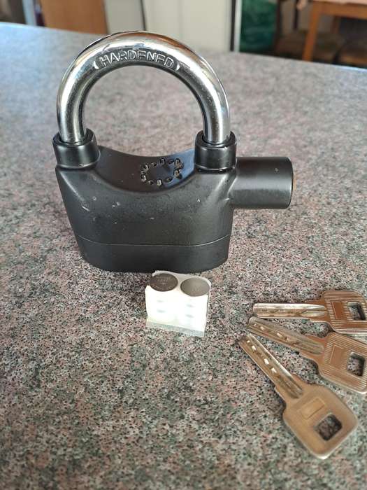 Alarm lock Kinbar 110dba with 3 keys working