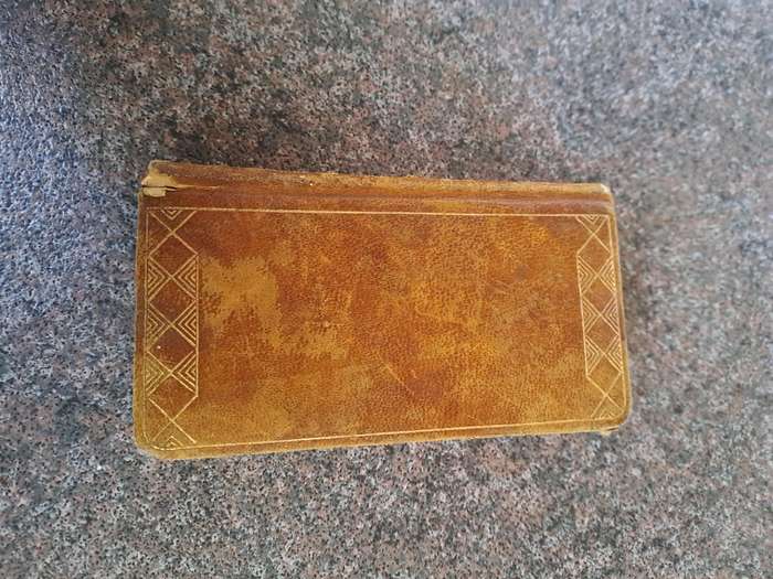 Vintage Bible 1930's pocket size in Geman