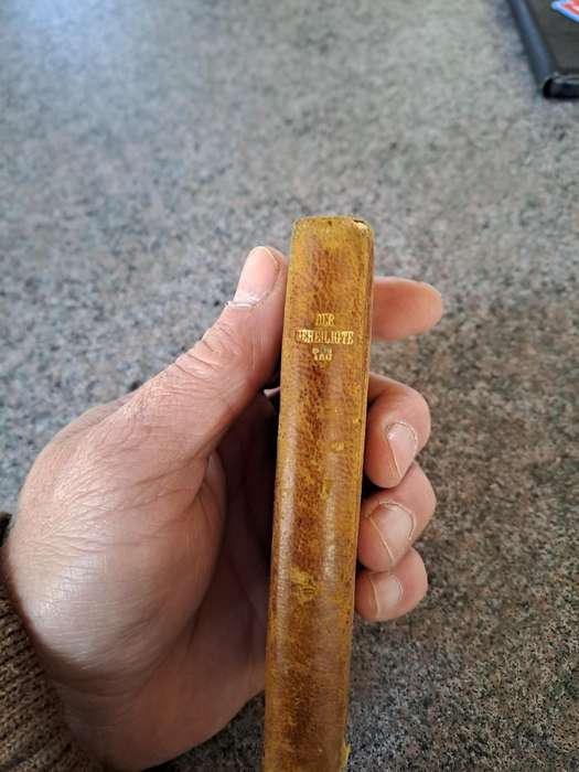 Vintage Bible 1930's pocket size in Geman