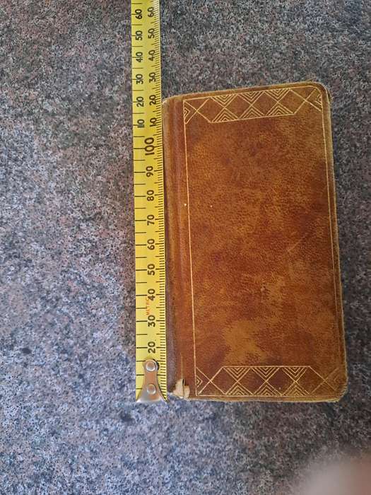 Vintage Bible 1930's pocket size in Geman