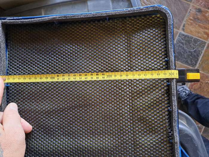 Hard case foam lined