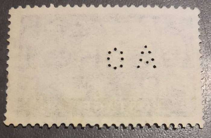 1955 QEII One Pound Castles stamp