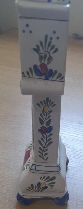 vintage dolls house grandfather clock ceramic (no movement)