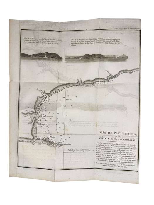 Antique Map Of PLETTENBERG BAY (Published 1806) Size: 28cm x 23cm