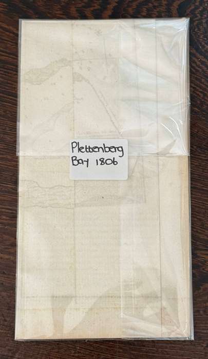 Antique Map Of PLETTENBERG BAY (Published 1806) Size: 28cm x 23cm