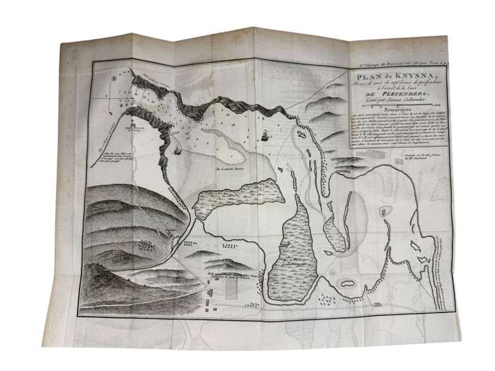 Antique Map Of KNYSNA (Published 1806) Size: 30cm x 23cm