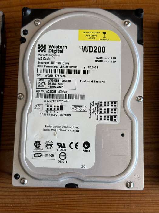 4 x Old Hard Drives