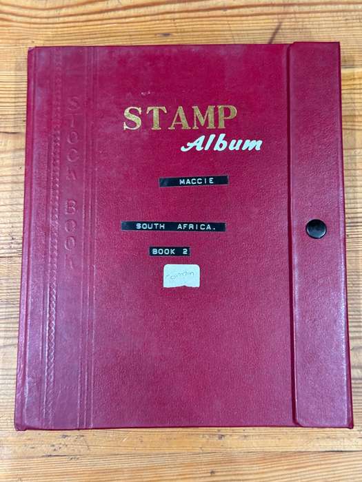 Large Stamp Collection - South Africa & International 1800s to 1900s (+-890 Stamps in Albums Alone)
