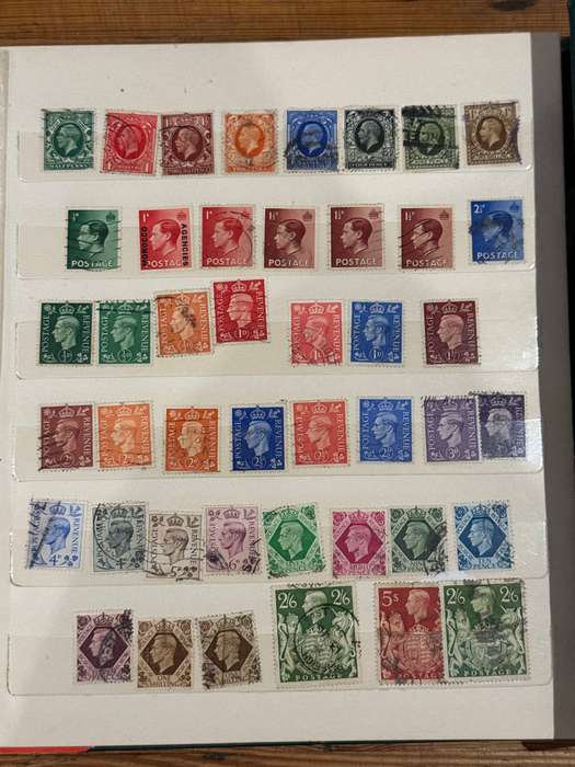 Large Stamp Collection - South Africa & International 1800s to 1900s (+-890 Stamps in Albums Alone)