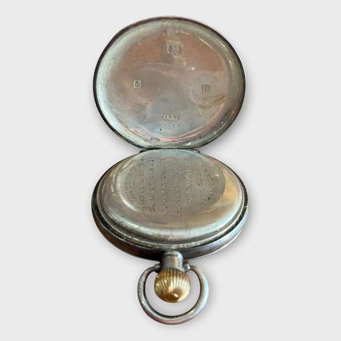 Antique Dennison Sterling Silver Watch Case  Presentation Piece, 1921 (Extremely Rare Case)