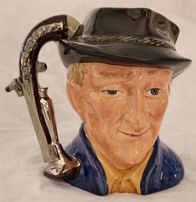 Royal Doulton LARGE Character Jug, RARE  "The ANTIQUE DEALER", D6807-majestic LIMITED 2,372/ 5,000