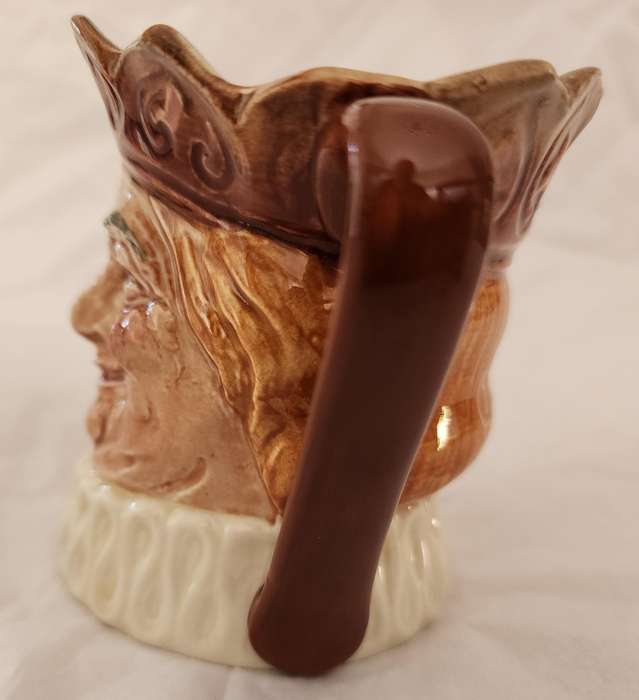 Royal Doulton "OLD KING COLE" Vintage SMALL- superb, scarce, amazing jug D-6037 -fabulous