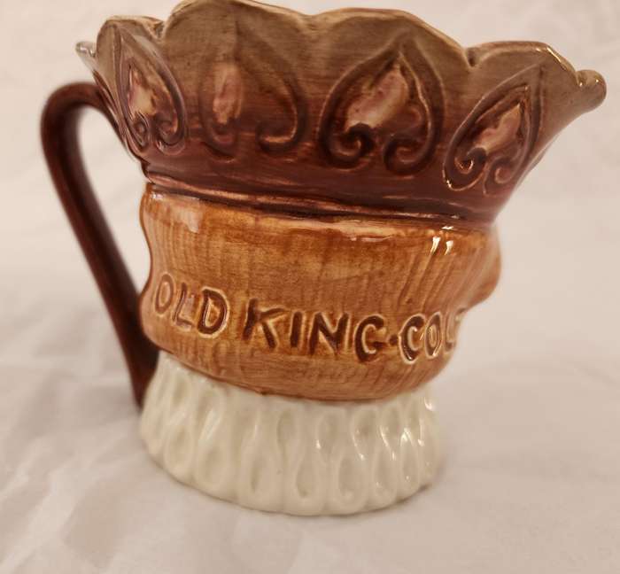 Royal Doulton "OLD KING COLE" Vintage SMALL- superb, scarce, amazing jug D-6037 -fabulous