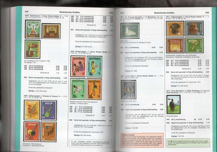 "Postzegels van Nederland & Overzeese Rijksdelen" 2006 Netherlands Specialized Catalogue (744 pages)