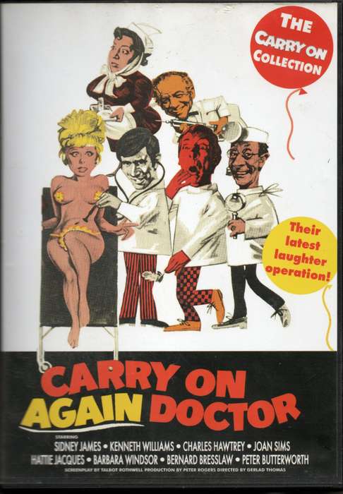 Carry on Again Doctor DVD