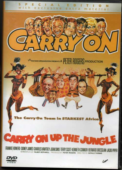 Carry on up the Jungle DVD