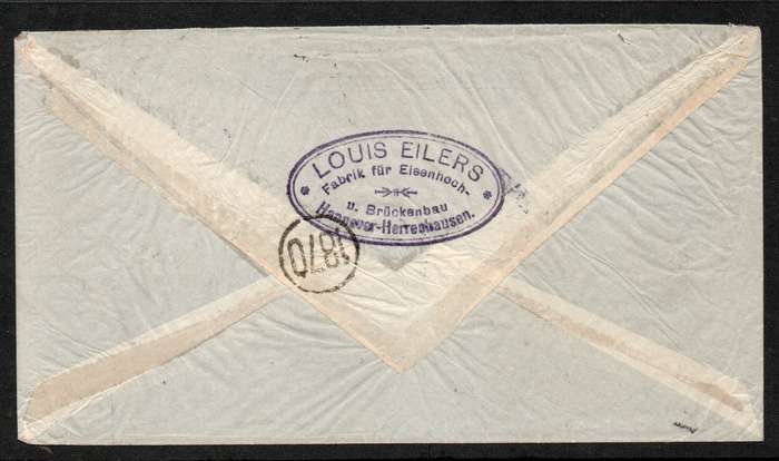 Germany 1935 Air Mail Cover Hannover to Buenos Aires Argentina.