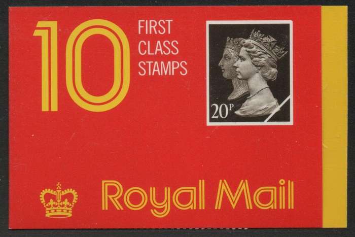 Great Britain 1990 £2 Booklet containing 10 x 20p stamps unmounted mint. SG JD2. Cat £12 (2018)