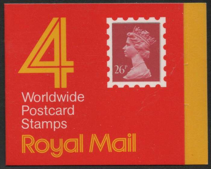 Great Britain 1987 £1,04 Booklet unmounted mint.  SG GE1. Cat £10 (2018)