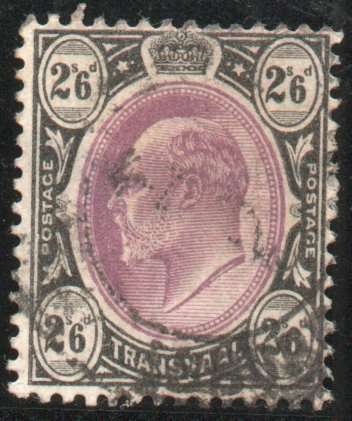 Transvaal 1902 Definitive 2/6d fine used. SACC 259. Cat R500 (2023-25)