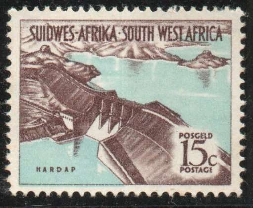 South West Africa 1961 Definitive 15c unmounted mint. SACC 210. Cat R400. (2023-25)