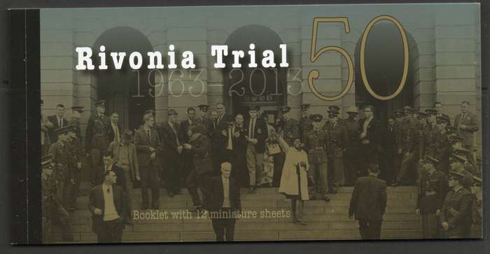 South Africa 2013 Rivonia Trial Booklet No 90 unmounted mint. SACC 2257. Cat R250 (2023-25)