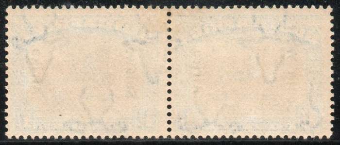 South West Africa 1926-1927 Pictorial 1/- pair lightly mounted mint. SACC 77. R400 (2022)