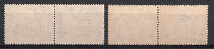 South West Africa 1931 Airmail set of 2 pairs unmounted mint. SACC 101-102. Cat R3600 (2025)