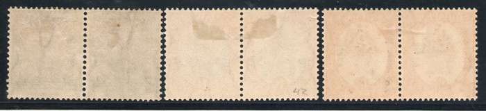 South West Africa 1926 London Pictorials set of 3 pairs mounted mint. SACC 64-66. Cat R570 (2025)