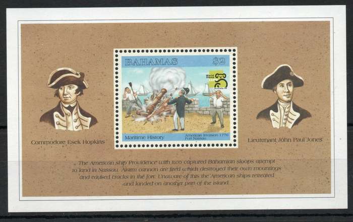 Bahamas 1999 Maritime History mini sheet unmounted mint. SG MS 1172. Cat £5,50 (2013)