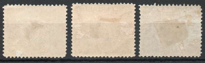 Netherlands 1930 Rembrandt Society set of 3 mounted mint. SG 385-387. Cat £34,75 (2012)