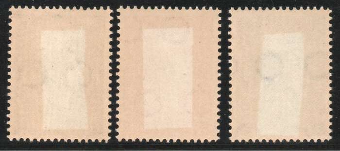 Netherlands 1938 "40th Anniversary of Coronation set of 3 mounted mint. SG 483-485. Cat £5,70 (2012)