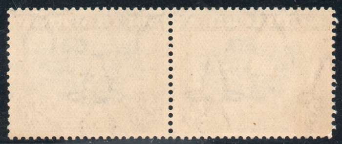 South Africa 1930-45 Defin 2/6d pair green & brown inverted wmk umm. SACC 50aa. Cat R14000 (2025)