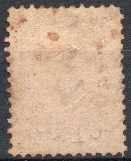 Canada 1870-90 QV 3c pale rose-red fine used. SG 80. Cat £17 (2022)