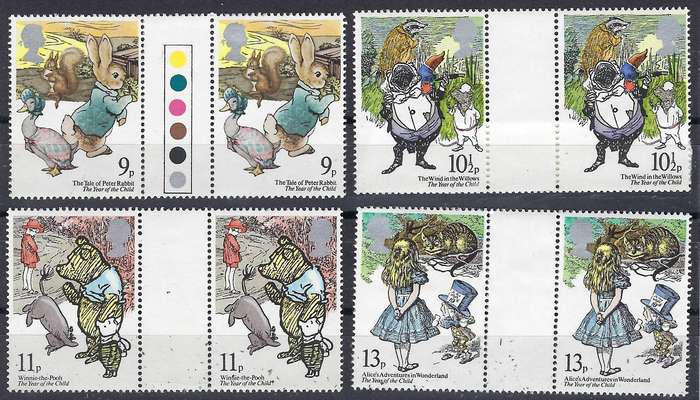GREAT BRITAIN   19799d-13dmmSG1091-1094international year of the child   CAT R 75