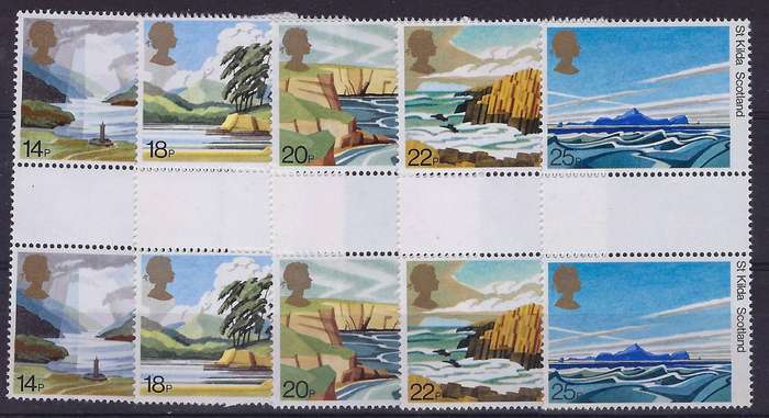 GREAT BRITAIN 1981  14d-25dmm1155-115950th anniv national trust for landscapes  CAT R 150