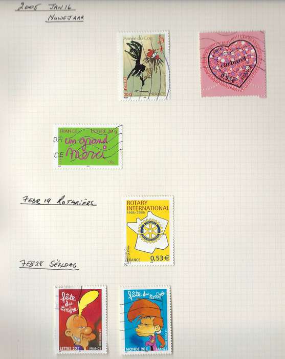 FRANCE 1849-2006  collection in 11 arch albums, mostly used, CAT GBP 4,300 on  1 album 1849-1940