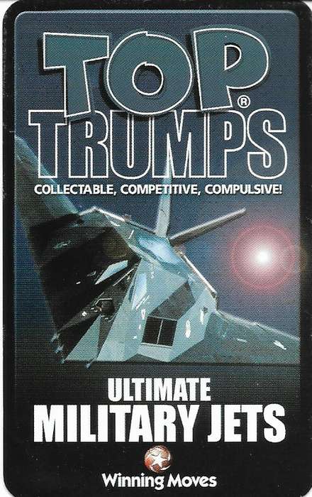 Top Trumps Ultimate Military Jets